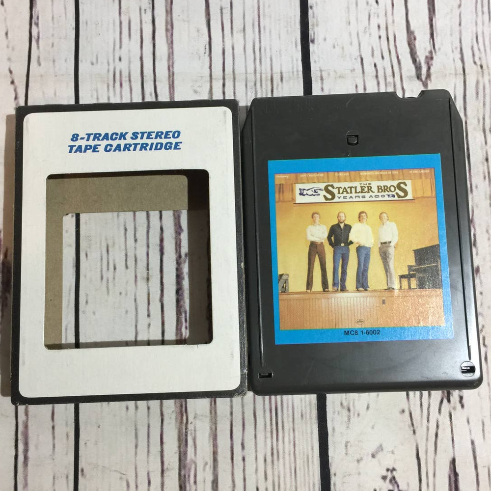 The Statler Brothers Years Ago 8-Track Tape MC8-1-6002